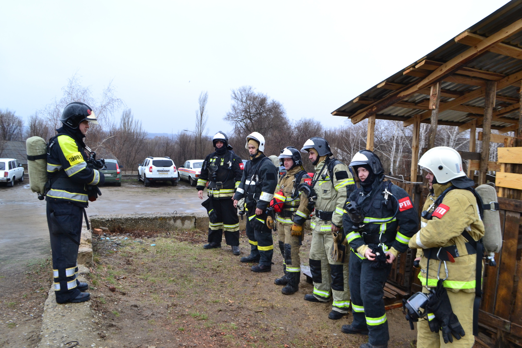 Газодымозащитники 9-го пожарно-спасательного отряда отработали действия в   условиях аварийной ситуации