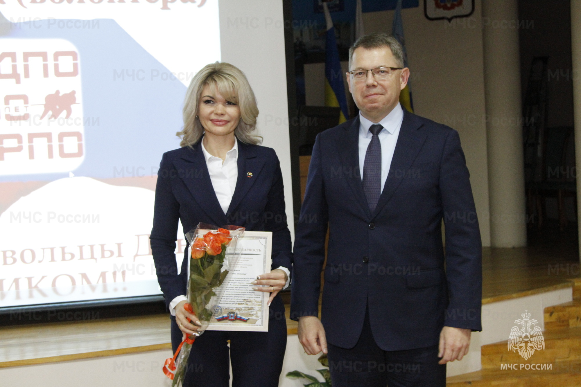 Международный день добровольца торжественно отметили в Ростове-на-Дону -  Новости - Главное управление МЧС России по Ростовской области