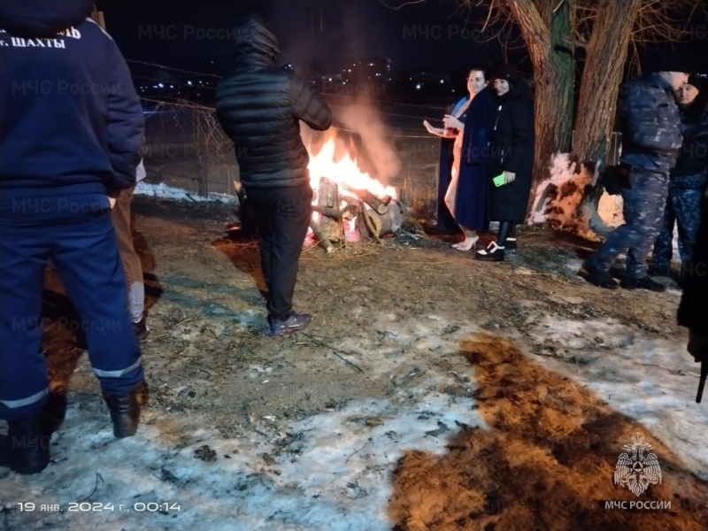 Крещенские купания на Дону  прошли  без происшествий